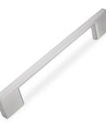 10 Pack 5 Inch Brushed Satin Nickel Cabinet Pulls Zinc Alloy Drawer Handles Solid Hardware For Cabinets And Furniture Durable Brushed Finish