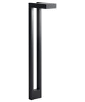12V Two Arm Path Light In Textured Black With Diffused Lens For Outdoor Walkways And Landscapes, LED Landscape Lighting Fixture
