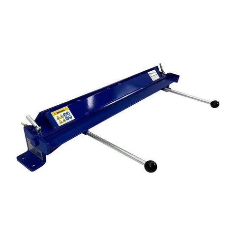 Beefed Up Sheet Metal Brake Bender Tool For 20 Gauge Steel And 14 Gauge Aluminum, 48 Inch Makes 90 Degree Bends, Dual Handle Design