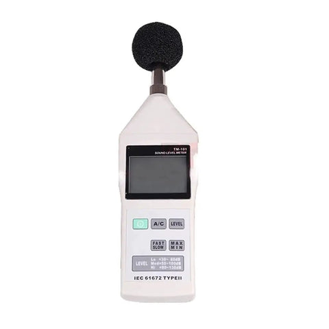 Compact Sound Level Meter Features Hella Accurate Decibel Tracking With Fast Slow Response Conversion And Impact Proof Design For Easy Carry Noise Testing