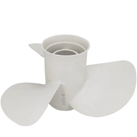 14X11 Aluminum Boat Propeller For Outboard Engines 60-130HP Right Rotation 3 Blade 15 Spline Replacement 6E5-45954-00-00 6E5-45954-00-EL Top Notch Performance Aluminum Prop