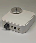Top Shelf Rechargeable Electric Floor Grinder Offering Precision Aluminum Base And Triple Diamond Discs For Smooth Stone Polishing And Zero Hassle Job Site Finishing, front view with control knobs.
