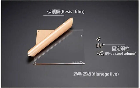 ITX Open Air PC Case Bracket Acrylic DIY Bare Frame For ITX Motherboard Transparent, GPU Card Support, Easy Drive Mount