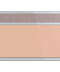 Gold Coated Auto Darkening Welding Lens 2x4 Quarter Inch, 2 Amp TIG Rating, Variable Shade displayed from front view