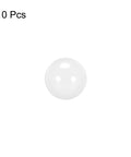 2mm zirconia ceramic bearing ball, white, front view