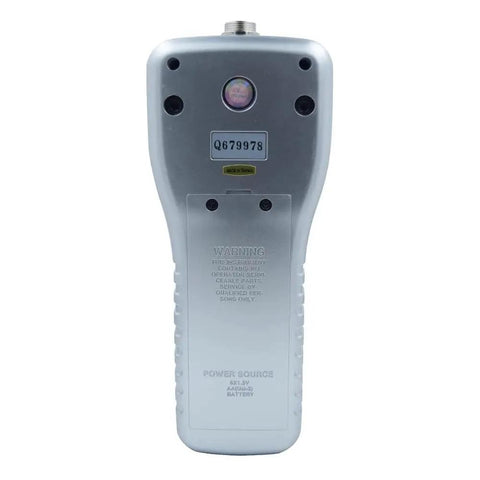 Heavy Duty Digital Force Gauge With 100 Kg Capacity Dual Hook Tension And Compression Tester For Industrial Lab And Quality Control Applications Push Pull Gauge FG5100, rear view
