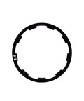 Aluminum Bike Hub And Bottom Bracket Spacers Set Seven Size Mix For MTB And Road Bikes 1.5mm shown, black finish, easy install