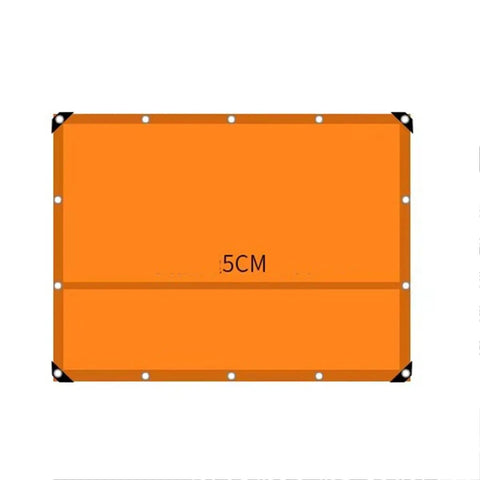 Heavy Duty Welding Blanket Featuring 750 GSM Heat Resistant Fiberglass Build And Fire Retardant Finish, Waterproof Equipment Cover with steel grommets.