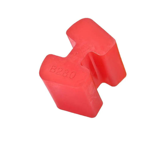 Rock Solid Two Piece PU Flexible Pump Shaft Coupling With H Block Polyurethane Housing and Slip Resistant Elastic Gasket.