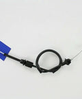 CA8721 Accelerator Cable For Cars And Trucks Plug And Play Installation Durable Throttle Cable Replacement, coiled black cable
