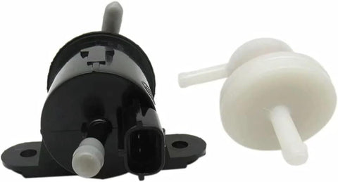 Front view of Fuel Pump With Filter For Ruckus And Metropolitan 50cc Scooters 2002 To 2016 Replacement Assembly Direct Fit Easy Install With Quality Tested Components 16710 Get 013
