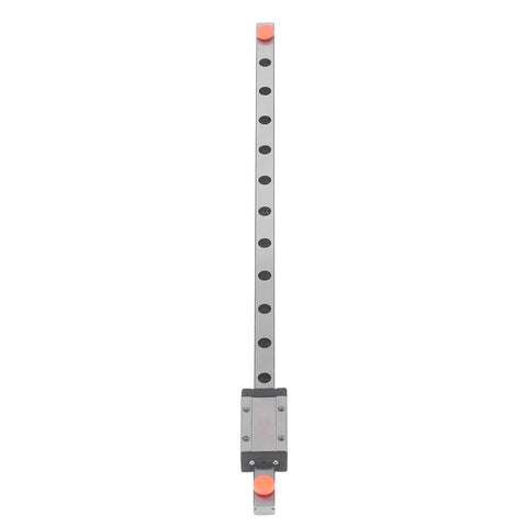 Top Notch High Precision Miniature Linear Motion Slide Rail Guideway With Bearing Block for 3D Printers and CNC Machines front view