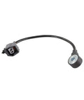 Ford Knock Sensor Wiring Harness For Fiesta Freelander Mazda 3 5 6 High Temp Durable Metal And Plastic Sensor Module LF01-18-921 1S7A-12A699-BB Beefed Up For Ultra Reliable Ignition Knock Detection, black sensor harness with connector and metal mount