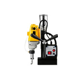 Heavy Duty Magnetic Drill Press With A Mean 1100W Motor And Fully Adjustable Stand for precise hole making in steel.