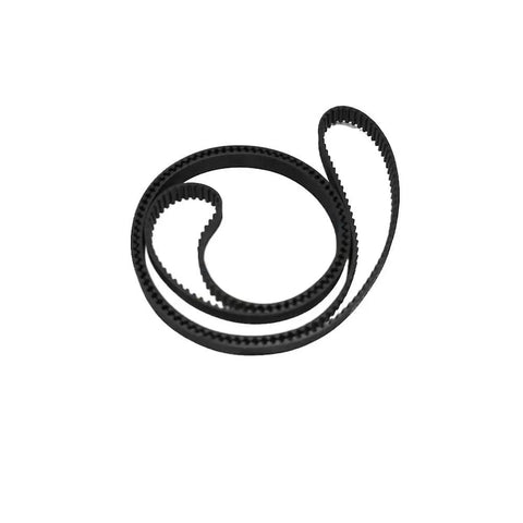Coiled 2GT Closed Loop Timing Belt 6mm wide for CNC machinery showing non-slip teeth and durable design.