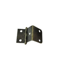 Heavy Duty Steel Cabinet Hinges Semi Concealed Mount For Flush Plywood Doors And Storage Trunks Drop Dead Solid Antiqued Brass Finish close-up view