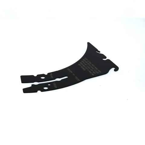 Replacement Riving Knife For Table Saw Model A23013 Fits DW744X And DW744XRS on white background, showing detailed edge and design