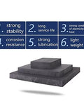 High Purity Graphite Electrode Blocks For Electrolysis And Molds showcasing stability, durability, and conduction properties
