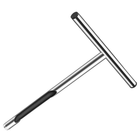 304 Stainless Steel Soil Sampler Tool with T Handle for Lawn and Garden Testing Core Sampling Probe Easy Grip Insertion