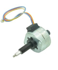 35mm Permanent Magnet Micro Screw Stepper Motor With 5V, 12V, Or 24V Options, Captive PM Stepper, 20mm Stroke in silver casing