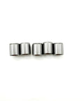 Five steel pieces from the Bike Engine Dowel Pin Set For Engines, 10 Pieces 10.4x12x14mm Cylindrical Locating Pins