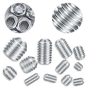 80 Piece Hex Set Screws Kit For Home DIY And Furniture Repair, Grub Screws M3 To M8 In Stainless Steel, Anti Rust And Corrosion Resistant