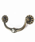 Zinc Alloy Drawer Pull Handle for Cabinets and Doors, Vintage European Style Hardware for Furniture, Antique Look Cabinet Pull