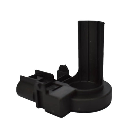 Plug And Play Battery Current Sensor Replacement For Chevrolet Gmc Buick Vehicles Bulletproof Electrical Monitoring Fits Traverse Tahoe Impala Silverado Sierra With 13502261 13505369 close-up view of black plastic sensor with pins.