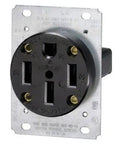 Heavy Duty NEMA 14 50R Flush Mount Receptacle 50 Amp 125 To 250V 3 Pole 4 Wire Side Wire Built Tough Industrial Grade