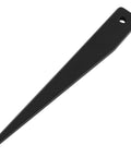 Morse taper drill key MT1/MT2, 140mm, black high-carbon steel (side view)