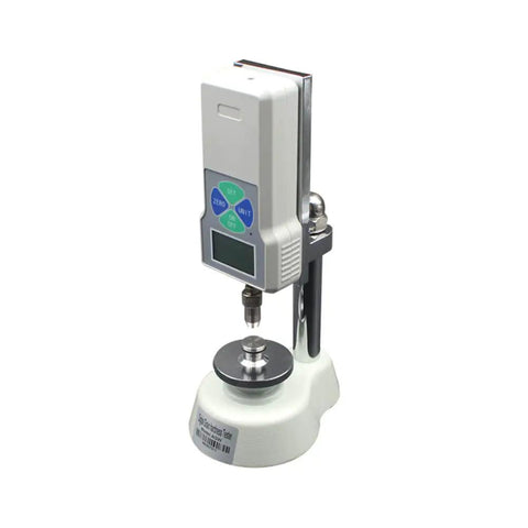 Digital Grain Hardness Tester Durometer For Wheat, Rice, Soybean, Mung Bean With Clear Digital Display Easy Readout Lightweight Portable Grain Quality Gauge Two Unit Readout Kilograms And Newtons Battery Protected on stand