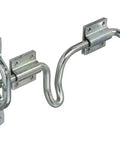 Sliding Bolt Door And Gate Latch Zinc Plated For Right Or Left Hand Swing Gates With Rounded Edges To Protect Livestock Sturdy Design