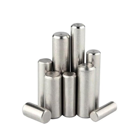 50 Pcs M1x6mm Cylindrical Pin Locating Dowel Stainless Steel 304 Fixed Shaft Solid Rod For Precision Alignment, Machinery Assembly, And Mold Positioning