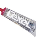 Lexel Clear Sealant 5-Ounce Co-Polymer Rubber Adhesive Caulk That Paints No Mess Scrubbable And Durable Sticks To Wet Surfaces Ultra Clear