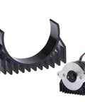 Heavy Duty All Metal Heat Sink For 36 Round Stepper Motor And Moons Extruder On K1 K1C K1 Max 3D Printer, shown detached