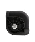 Heavy Duty Silent Luggage Replacement Wheels With 360 Degree Swivel Casters Glides Hella Smooth Dual Bearing Suitcase Rollers close-up of wheel side view