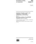 The Ultimate Express Language Reference Manual For Iso Standard Part 11, detailing product data representation in industrial automation.