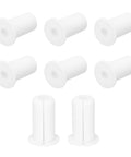 uxcell white silicone wall cable grommets for 3/4 inch cables with 7 mm hole, 8-pack