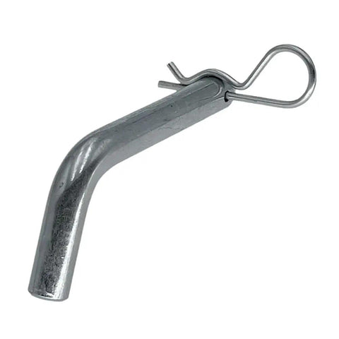 Built Tough Stainless Steel Trailer Hitch Pin Straight Up Easy Secure Fit Bent Receiver Lock for RV Truck Boat ATV