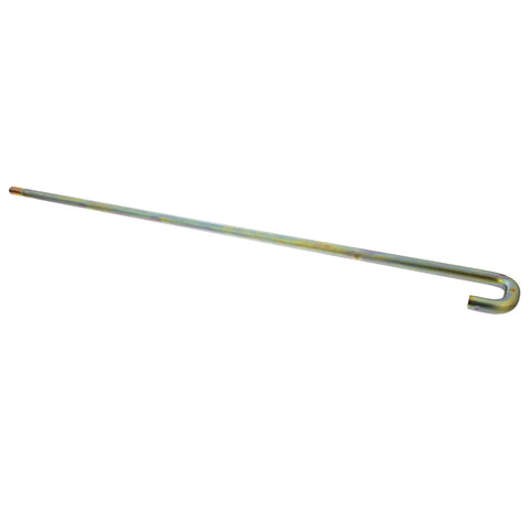 Lawn Striping Kit For Zero Turn Mowers OEM Part 19A70060GFP rod component, durable metal finish, side angle view.