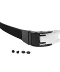 Replacement Inline Skate Strap And Mounting Kit For Fixing Roller Skates And Shoes Black With Nuts Included Durable 21 Cm By 2 Cm