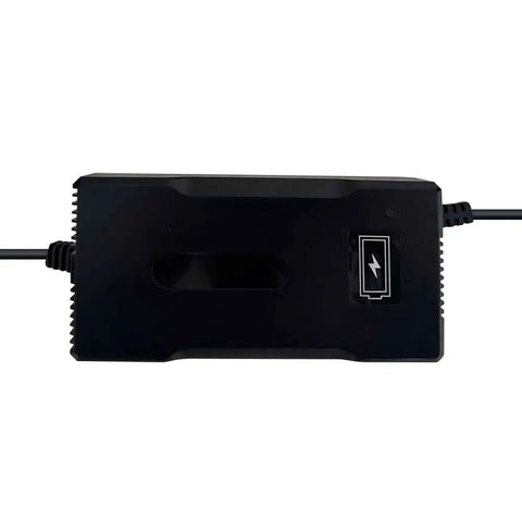 54.6V 5A Power Supply Adapter Charger For 13S 48V Lithium Li Ion Battery Pack With 3 Pin XLR Connector 110 To 240V AC Input Red Green Charge Indicator Overvoltage Protection Fast Stable Charge For E Bikes And Power Tools