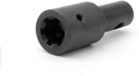 3/4 Inch Female To 7/8 Inch Male Universal Auger Adapter For Earth Augers And Drill Bits, Universal Fit, Heavy Duty, Side View