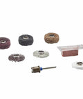 EZ Lock Sanding And Polishing Rotary Accessory Kit, 8 Piece Set including buffs, polishing cloth, and compound for versatile use