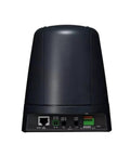 Top Tier Indoor Pan Tilt Zoom Surveillance Camera Packin 20x Optical Zoom And Autofocus For Sharp 1080p Footage At 60 Frames Per Second With 340 Degree Rotation And Smart Shade Control For Zero Stress Monitoring Around The Clock, rear view showcasing inputs and connectors.