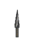 Versatile Step Drill Bit Set That Cuts Like Butter Made From Premium HSS Cobalt Steel To Punch Clean Holes In Metal Wood Or Plastic With One Cone Tool For Serious DIYers And Pros Who Need Precision And Durability Every Time On The Job., HSS cobalt step drill bit, 4-12 mm, black finish