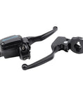 Motorcycle Black Brake Clutch Lever Master Cylinder With Aluminum Alloy Housing And Stainless Steel Piston Durable And Corrosion Resistant