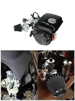VM22 26mm Carburetor Kit Replacement for Predator 212cc Engines in mini bike and go-kart setups, showing components in detail