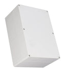 IP65 Electrical Junction Box Heavy Duty Flame Retardant ABS Plastic Enclosure With Screws And Cable For Power Distribution, Side View