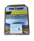 Propane Gas Alarm For RVs And Travel Trailers Surface Mount White 20 Series in packaging, shown from front.